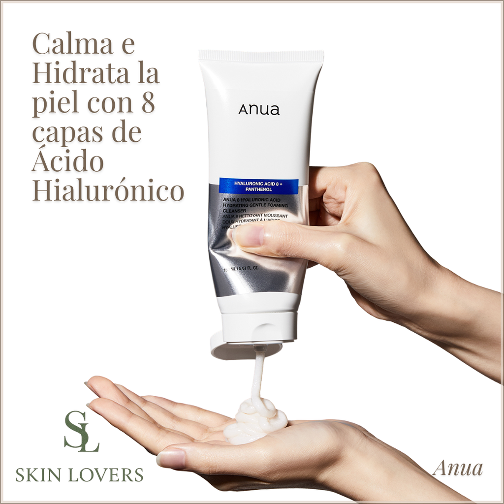 8 HYALURONIC ACID HYDRATING GENTLE FOAMING CLEANSER 150 ML- ANUA