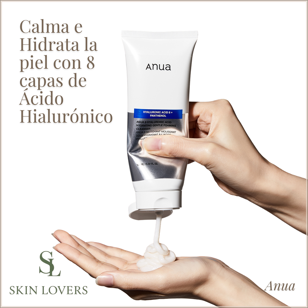8 HYALURONIC ACID HYDRATING GENTLE FOAMING CLEANSER 150 ML- ANUA