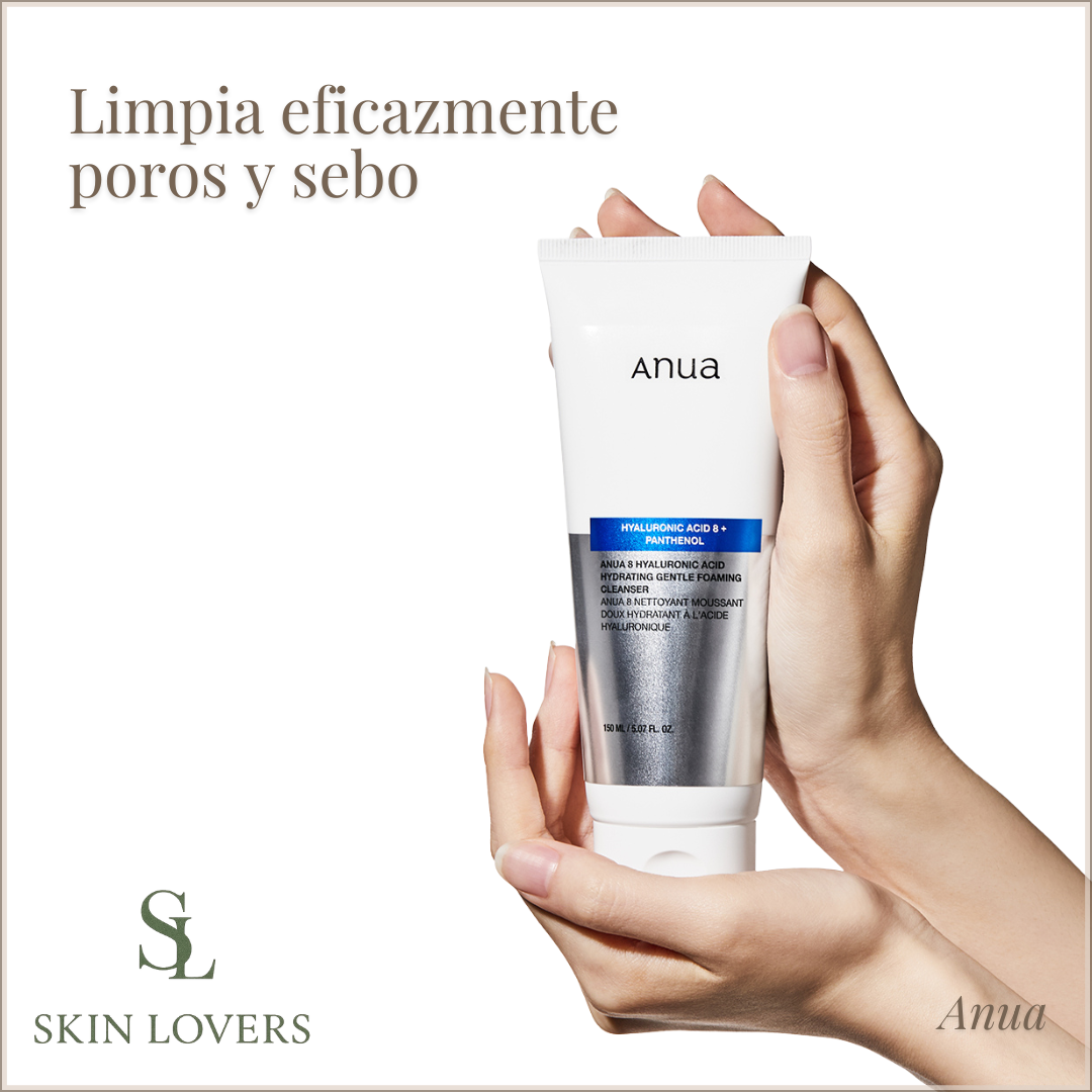 8 HYALURONIC ACID HYDRATING GENTLE FOAMING CLEANSER 150 ML- ANUA