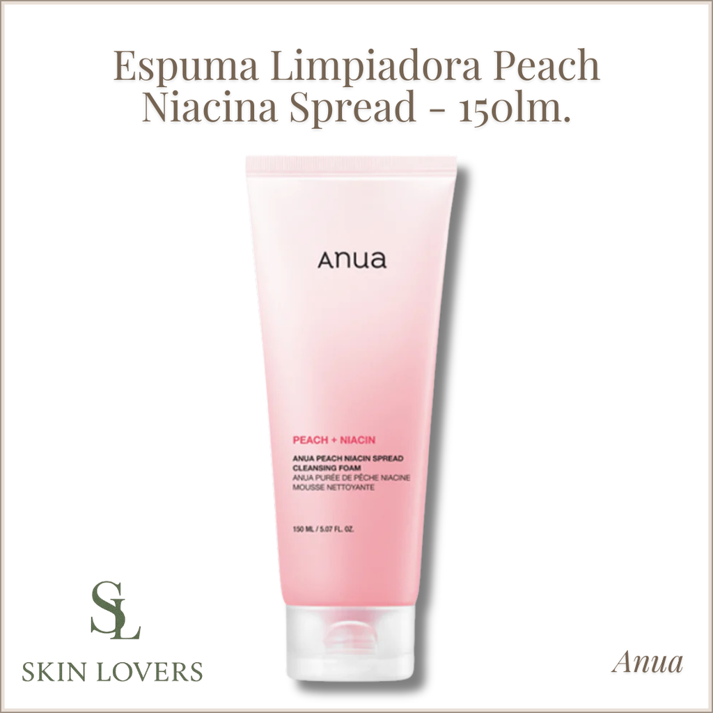 PEACH NIACIN SPREAD CLEANSING FOAM 150 ML- ANUA