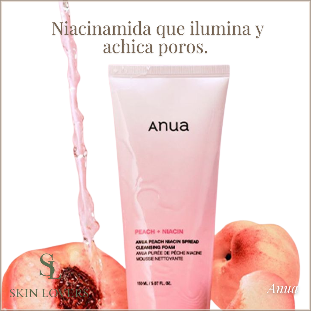 PEACH NIACIN SPREAD CLEANSING FOAM 150 ML- ANUA