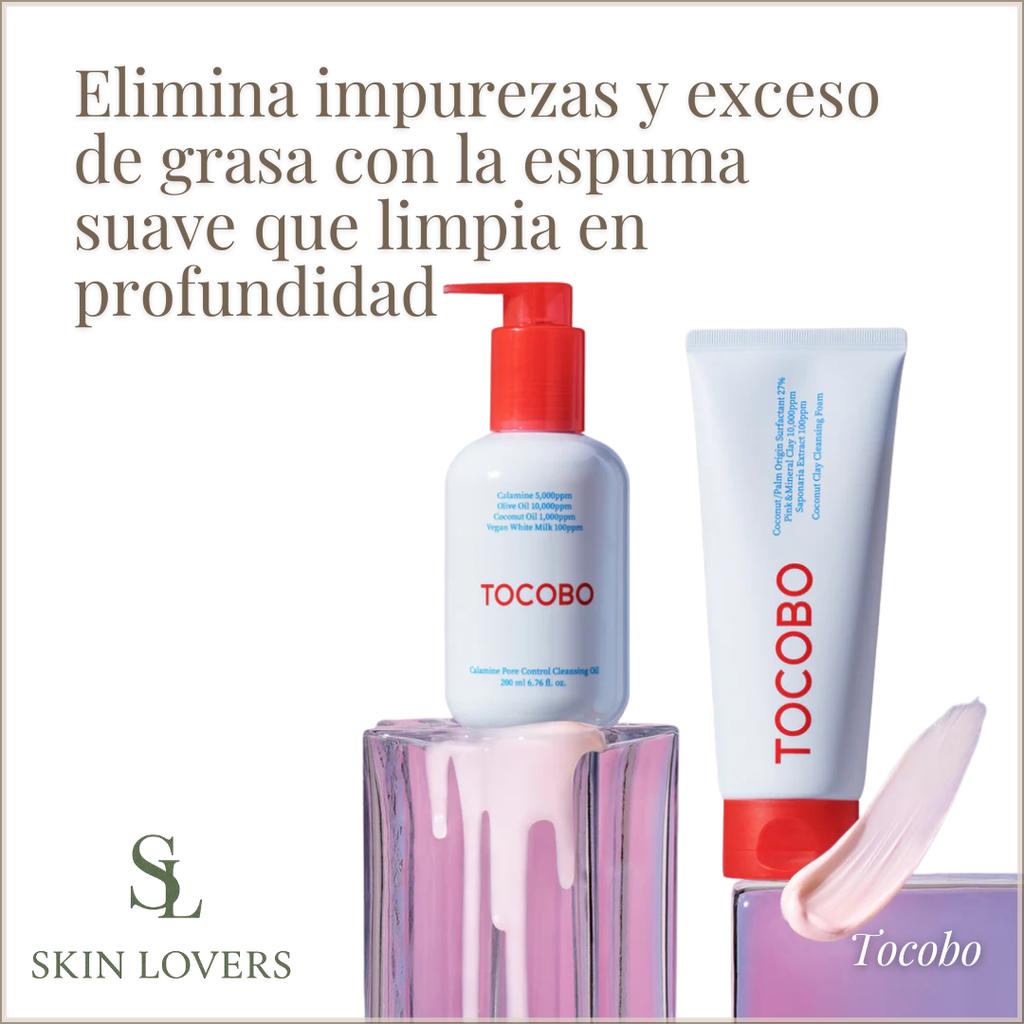 PARA PIELES MIXTAS Y GRASAS: DOBLE LIMPIEZA + HIDRATACIÓN + PROTECCIÓN + MASCARILLA DE REGALO