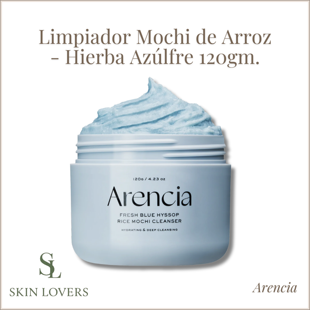 FRESH BLUE HYSSOP RICE MOCHI CLEANSER 120G - ARENCIA