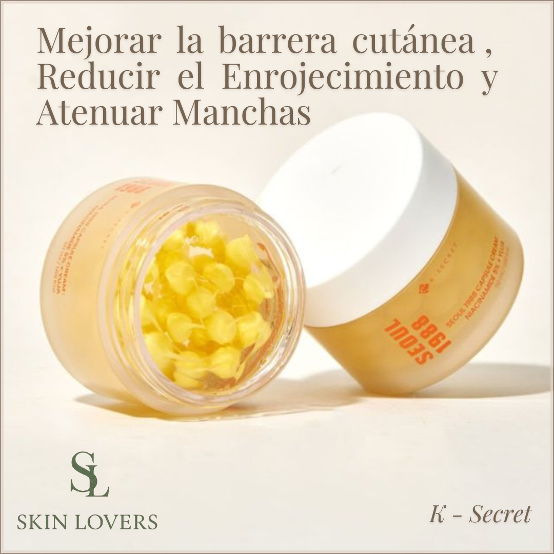 SEOUL 1988: CAPSULE CREAM NIACINAMIDE  5%+ YUJA 50 ml - K SECRET