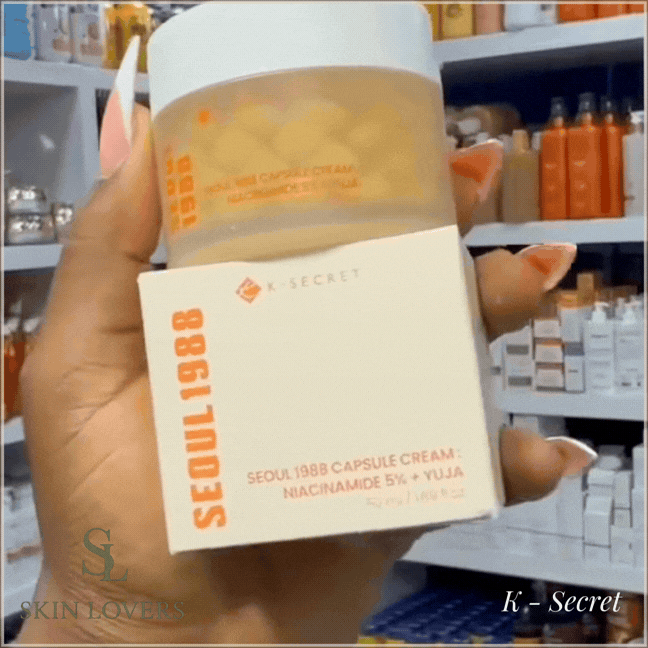 SEOUL 1988: CAPSULE CREAM NIACINAMIDE  5%+ YUJA 50 ml - K SECRET