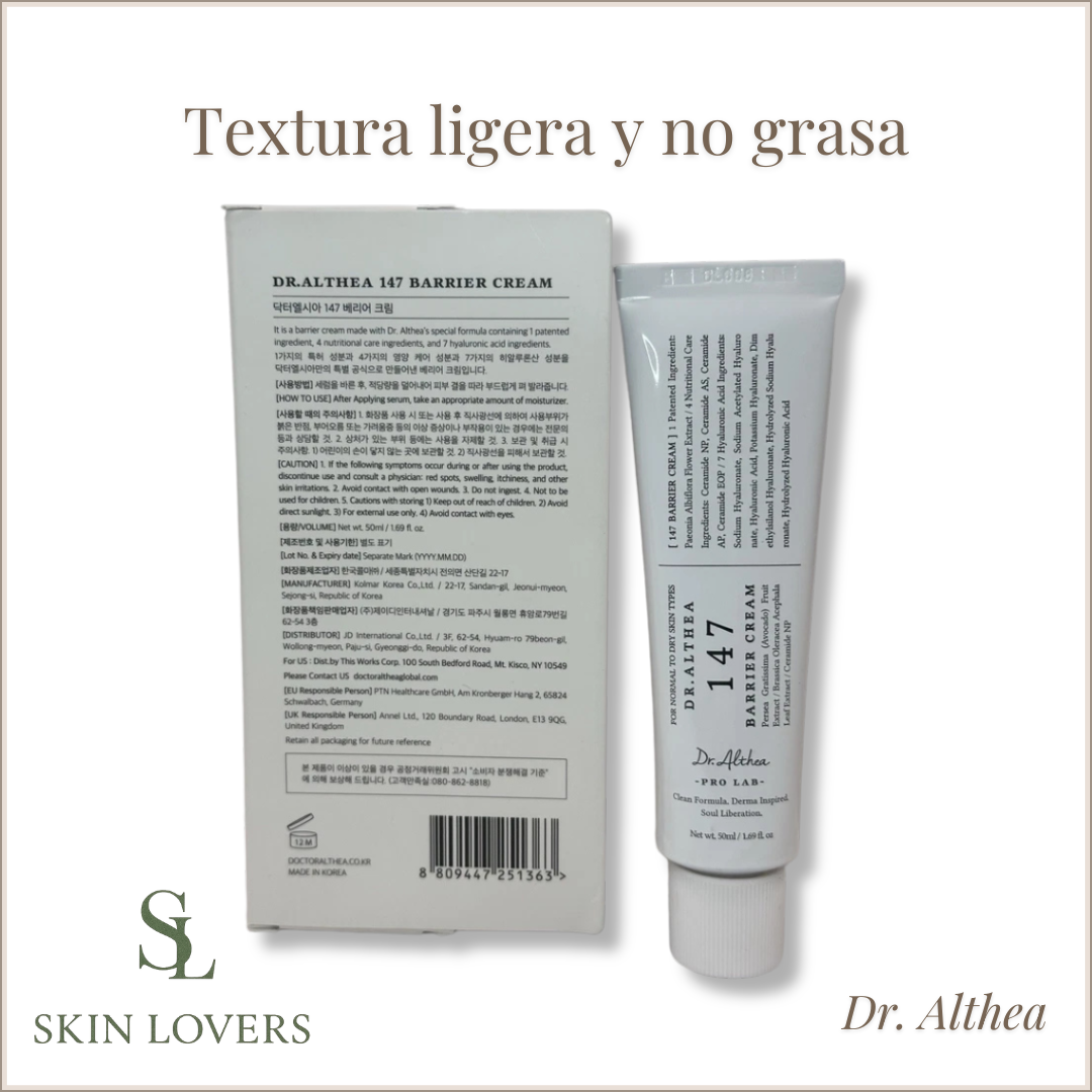 147 BARRIER CREAM/ DAILY SKIN BARRIER CARE -FOR NORMAL TO DRY SKIN- 50ML - DR. ALTHEA