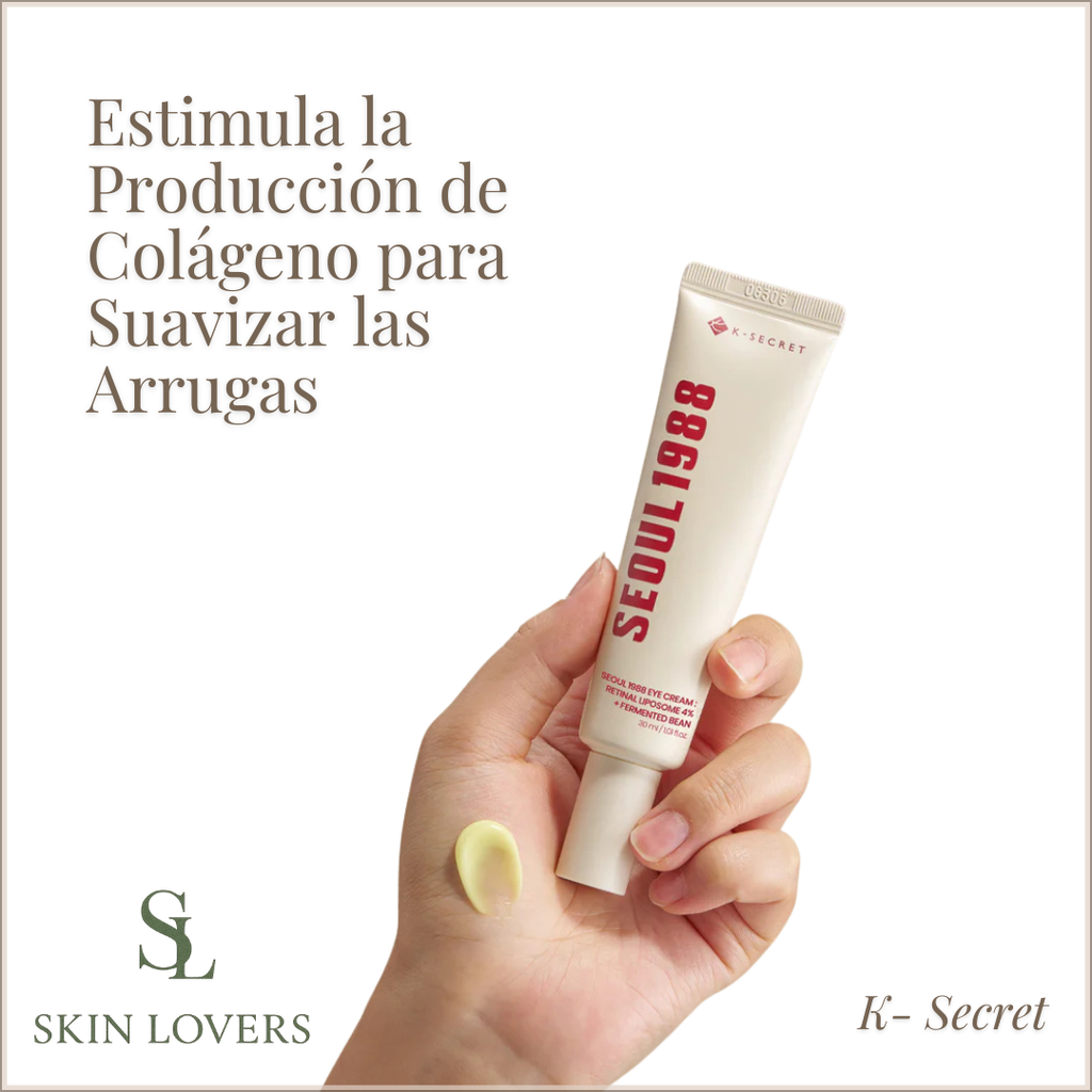 SEOUL 1988: EYE CREAM: RETINAL LIPOSOME 4%+ FERMENTED BEAN - KSECRET