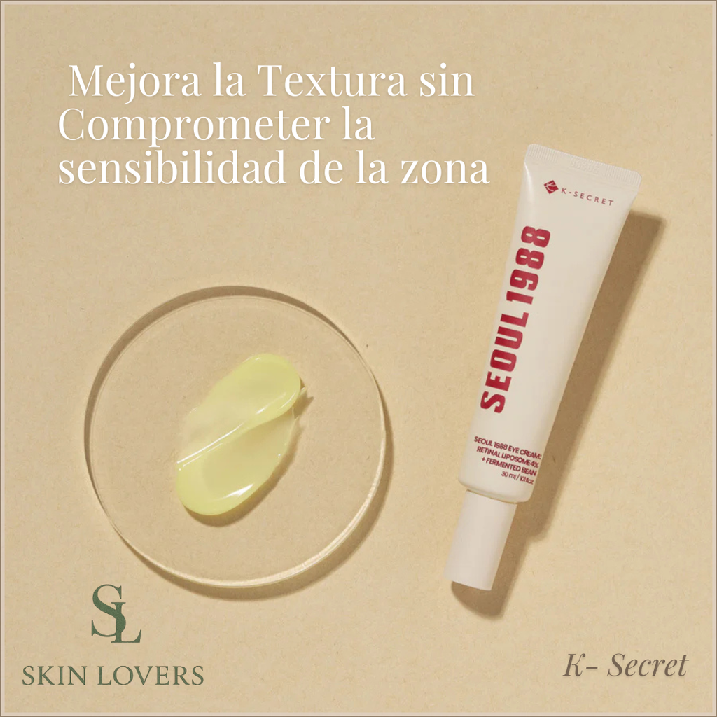 SEOUL 1988: EYE CREAM: RETINAL LIPOSOME 4%+ FERMENTED BEAN - KSECRET