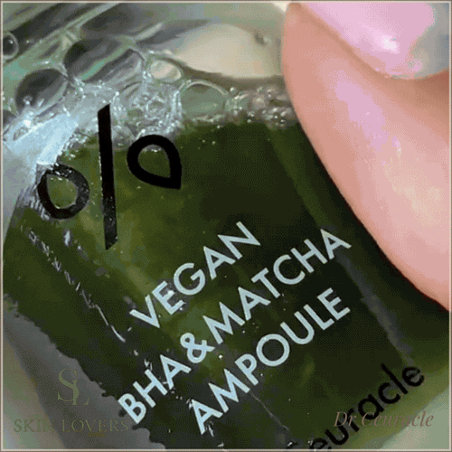AMPOLLA VEGANA DE BHA Y MATCHA 30 ML - DR CEURACLE