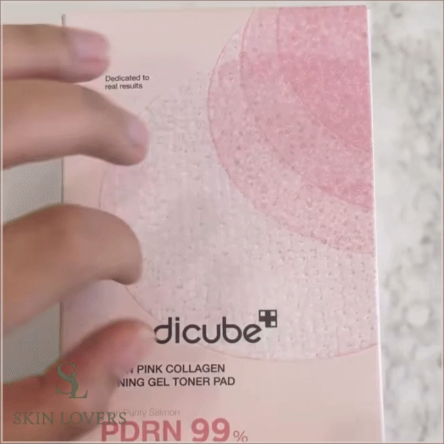 PDRN PINK COLLAGEN TONING GEL TONER PAD 70 UNIDADES -MEDICUBE-