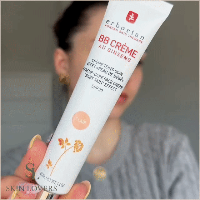 BB CREAM "BABY SKIN" EFFECT MAKE-UP CARE FACE CREAM 5-IN-1 (CLAIR) - ERBORIAN