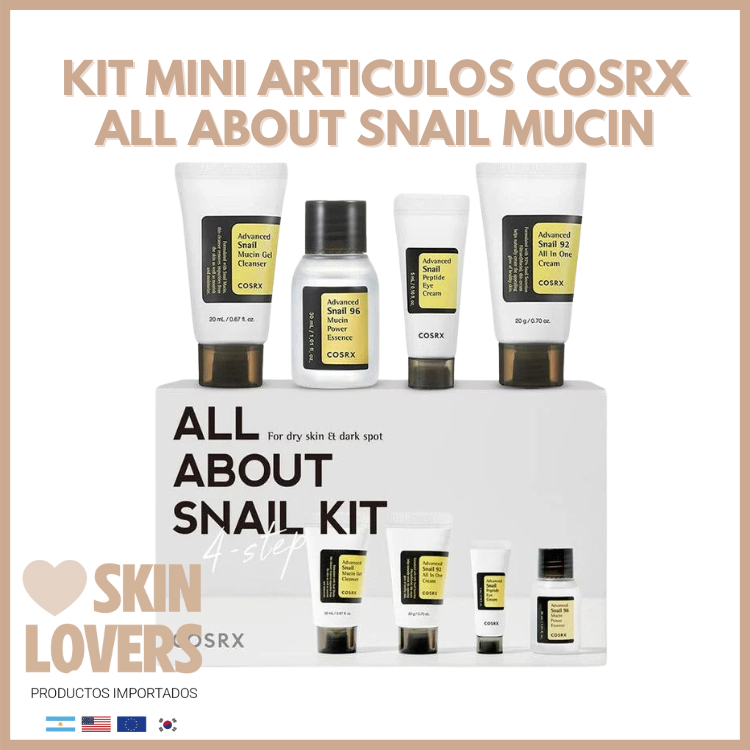 -COSRX- ALL ABOUT SNAIL KIT - FOR DRY SKIN & DARK SPOT