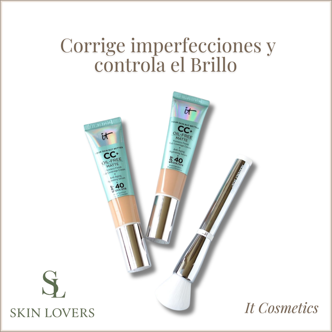 CC+CREAM NATURAL MATTE -COLOR CORRECTING PORE REFINING- SPF 40 32ML - IT COSMETICS