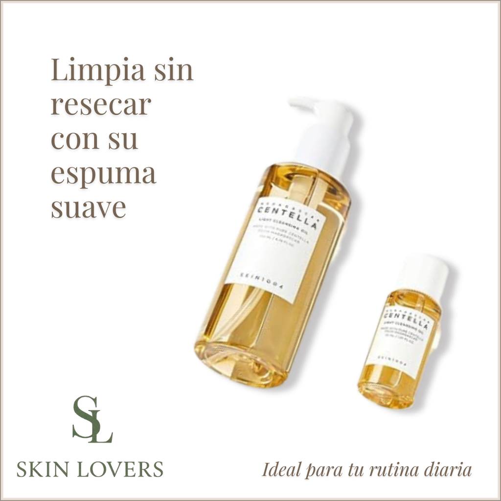 SKIN 1004 MADAGASCAR CENTELLA TRAVEL KIT (LIGHT CLEANSING OIL 30 ML + AMPOULE FOAM 20ML + TONING TONER 30ML + AMPOULE 30ML + SOOTHING CREAM 30ML)