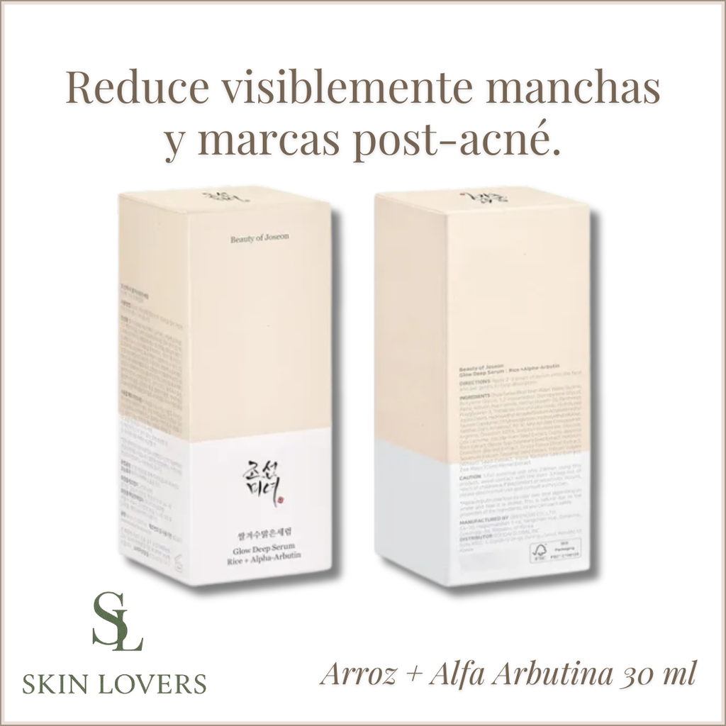 GLOW DEEP SERUM: RICE + ALPHA ARBUTIN 30 ML - BEAUTY OF JOSEON-