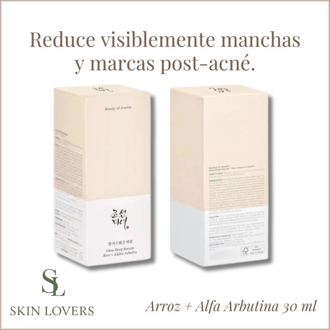 GLOW DEEP SERUM: RICE + ALPHA ARBUTIN 30 ML - BEAUTY OF JOSEON-