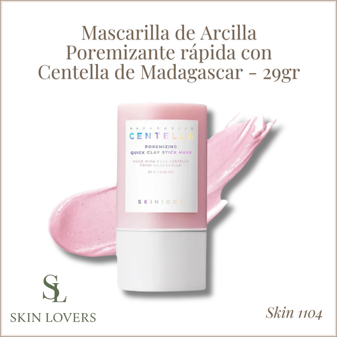 MADAGASCAR CENTELLA POREMIZING QUICK CLAY STICK MASK 29GR - SKIN 1004