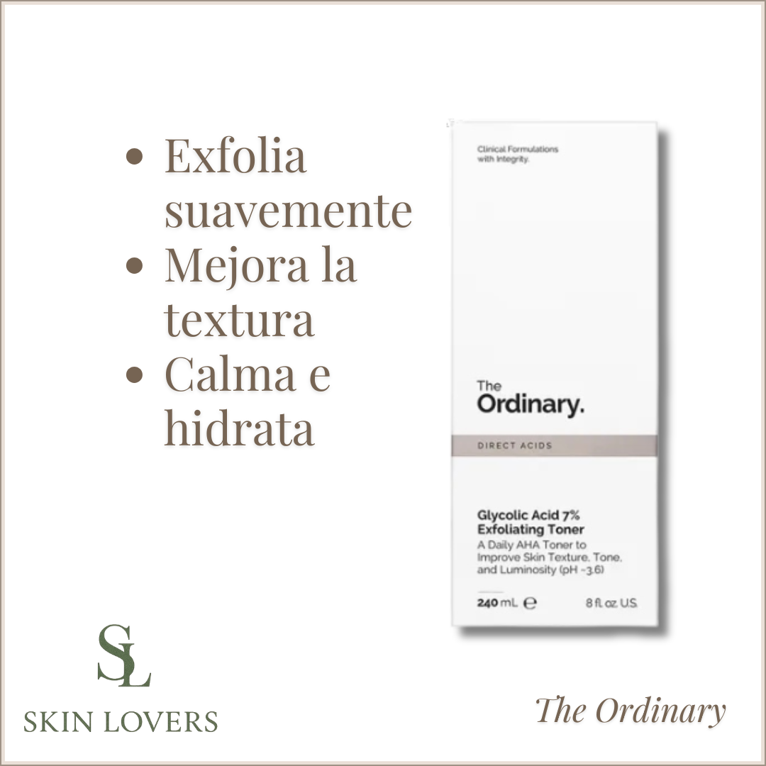 GLYCOLIC ACID 7% EXFOLIATING TONER 100 ML - THE ORDINARY