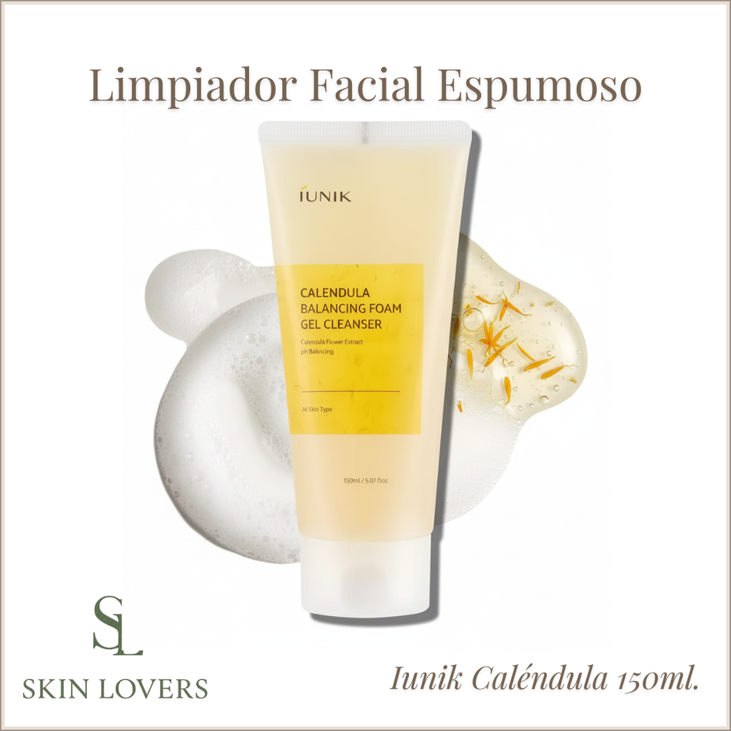Iunik Calendula Foaming Facial Cleanser