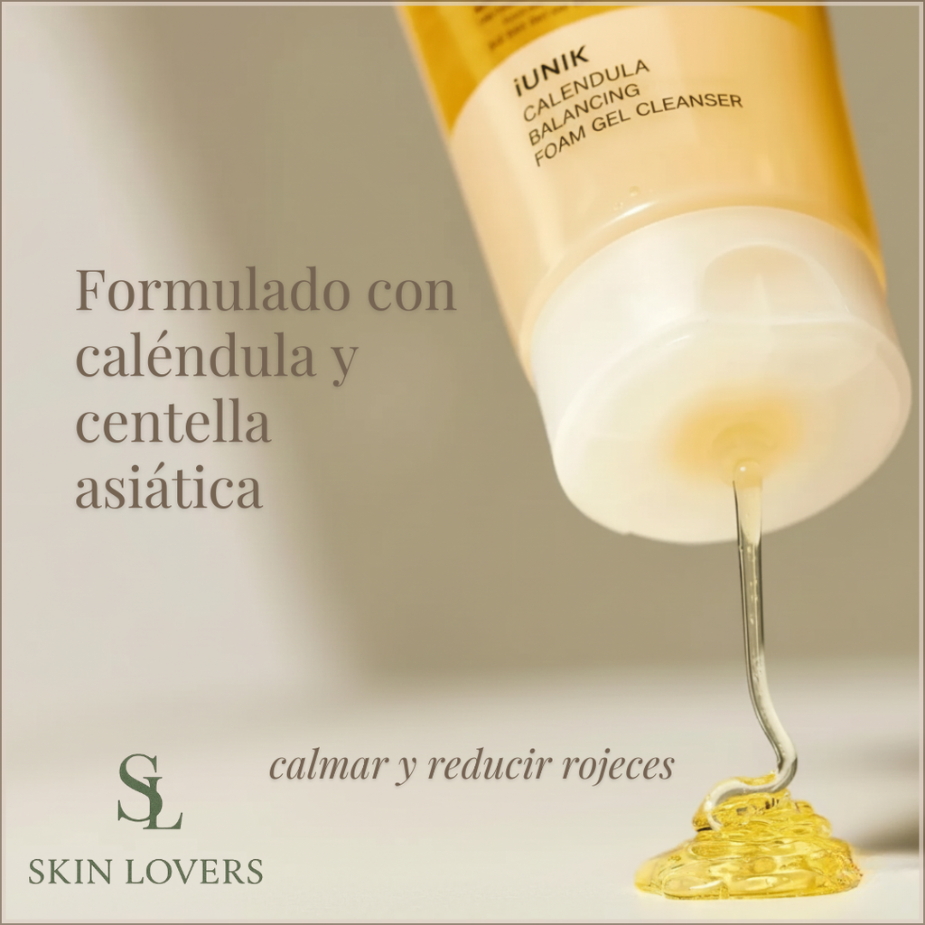 Iunik Calendula Foaming Facial Cleanser