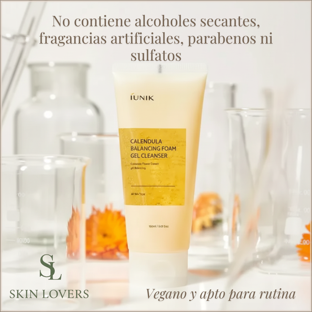 Iunik Calendula Foaming Facial Cleanser