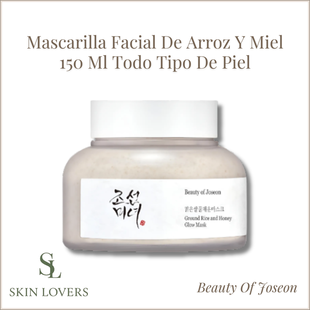 Beauty of Joseon Ground Rice &amp; Honey Glow Mask – Mascarilla Facial Iluminadora y Renovadora (150 ml)