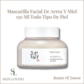 Beauty of Joseon Ground Rice &amp; Honey Glow Mask – Mascarilla Facial Iluminadora y Renovadora (150 ml)