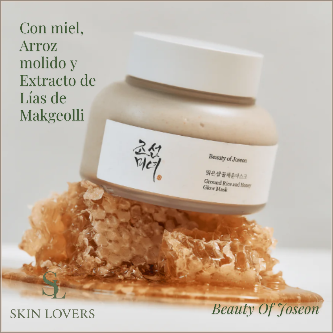 Beauty of Joseon Ground Rice &amp; Honey Glow Mask – Mascarilla Facial Iluminadora y Renovadora (150 ml)