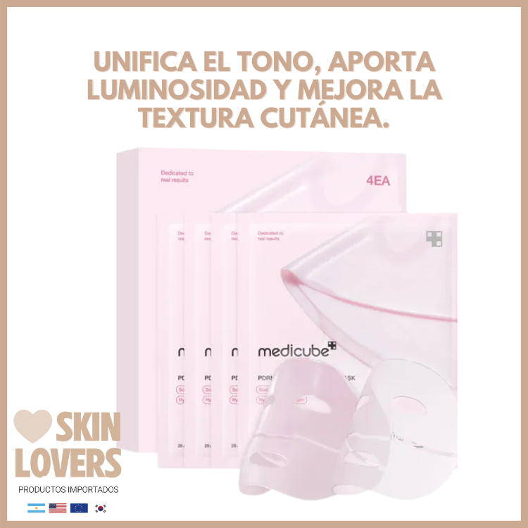 PDRN PINK COLLAGEN GEL MASK  (X UNIDAD O POR CAJA CERRADA DE 4 UNIDADES) - MEDICUBE
