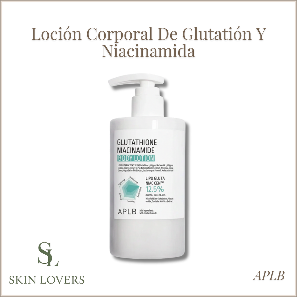 GLUTATHIONE NIACINAMIDE BODY LOTION 300ML - APLB