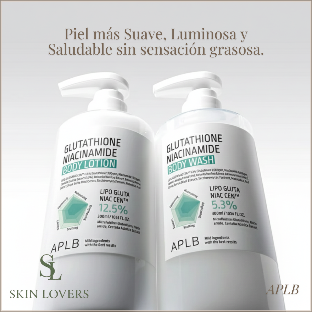 GLUTATHIONE NIACINAMIDE BODY LOTION 300ML - APLB