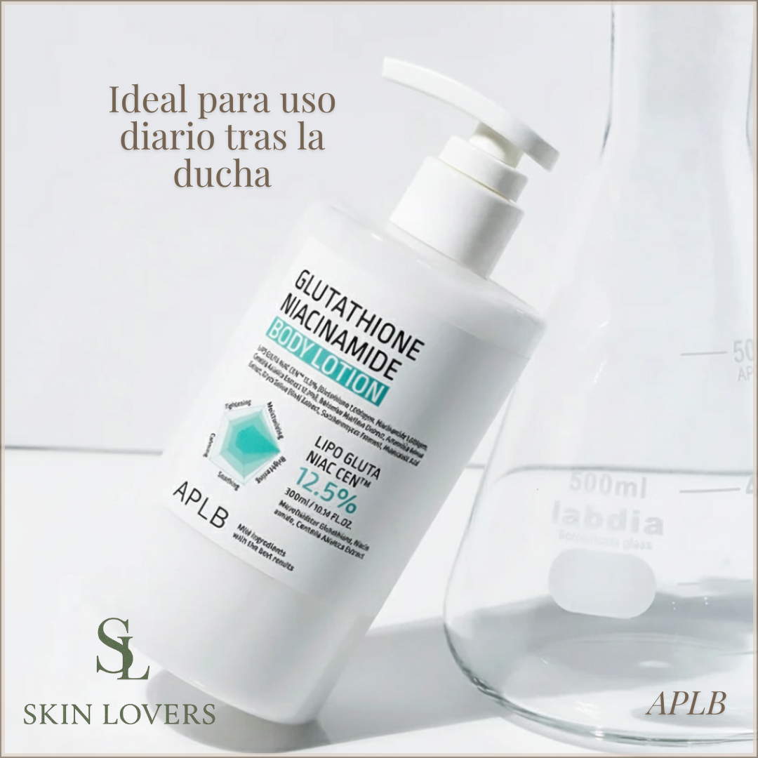 GLUTATHIONE NIACINAMIDE BODY LOTION 300ML - APLB