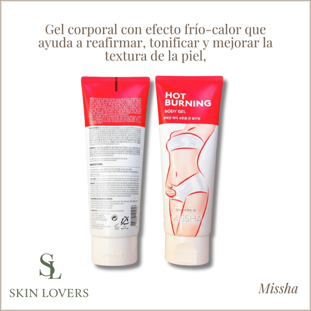 HOT BURNING BODY GEL 200ML - MISSHA