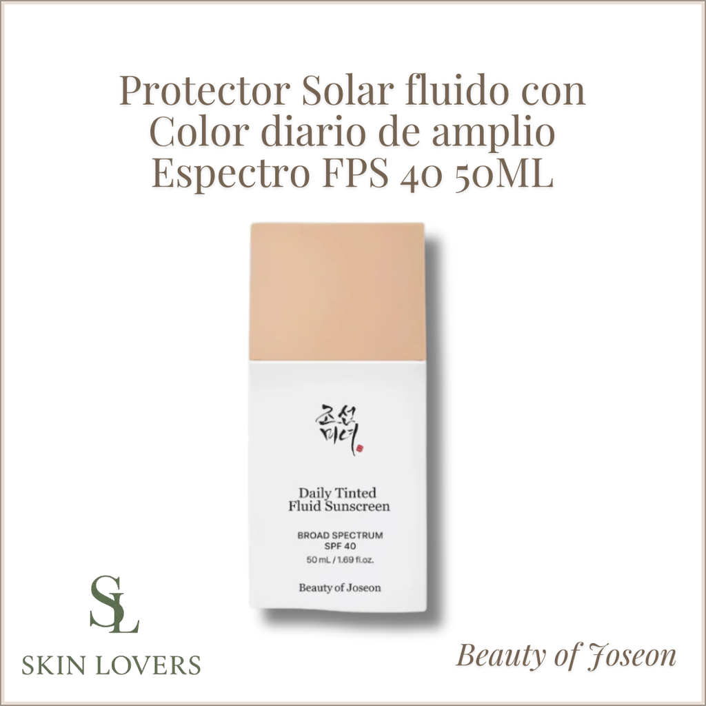 DAILY TINTED FLUID SUNSCREEN BROAD SPECTRUM SPF 40 50ML - BEAUTY OF JOSEON