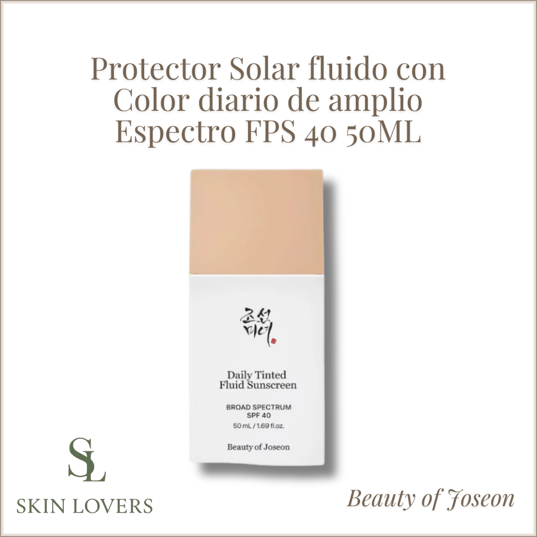 DAILY TINTED FLUID SUNSCREEN BROAD SPECTRUM SPF 40 50ML - BEAUTY OF JOSEON