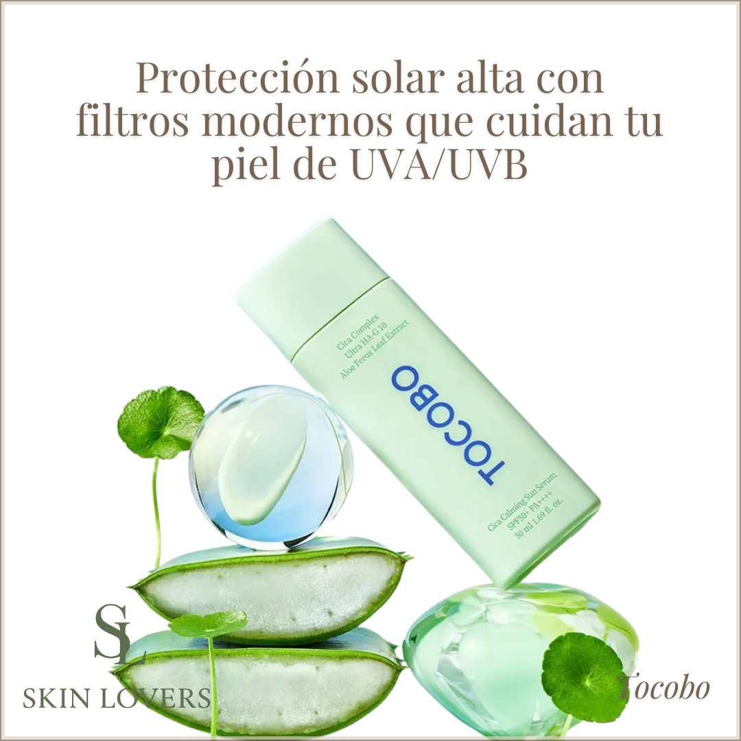 CICA CALMING SUN SERUM 50ML SPF50+ PA++++ - TOCOBO
