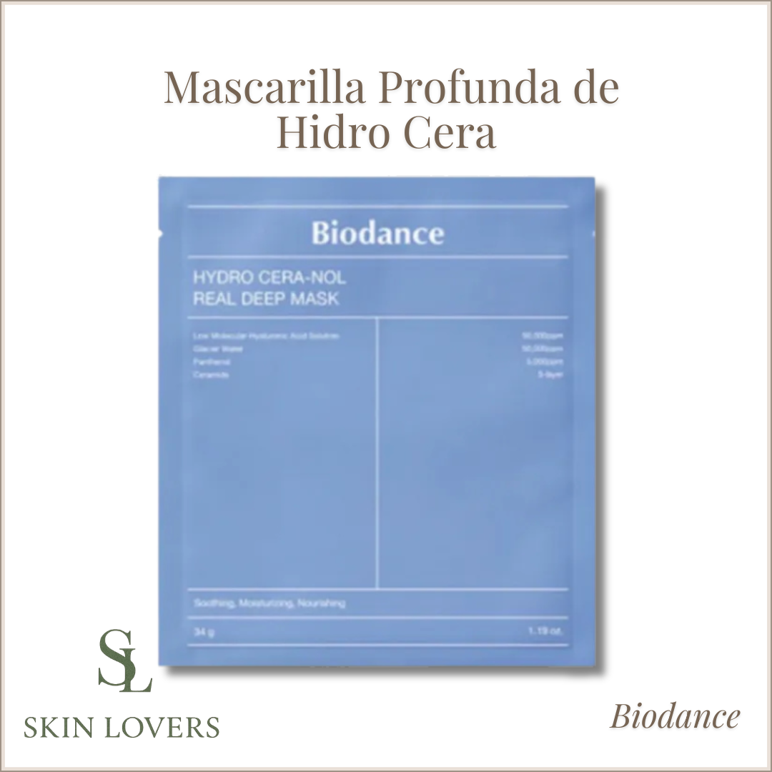 HYDRO CERA-NOL REAL DEEP MASK (BOX X 4 UNIDADES CADA UNA O POR UNIDAD) - BIODANCE