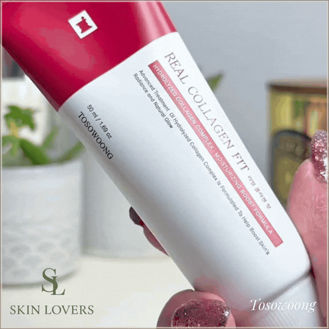 REAL COLLAGEN FIT HYDROLYZED COLLAGEN COMPLEX-MOISTURIZING BOOST FORMULA 50 ML - TOSOWOONG
