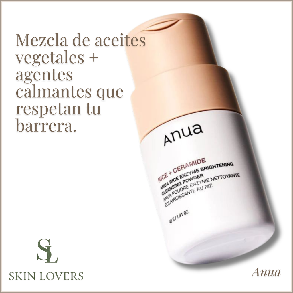 RICE ENZYME BRIGTHENING CLEANSING POWDER 40 g - ANUA
