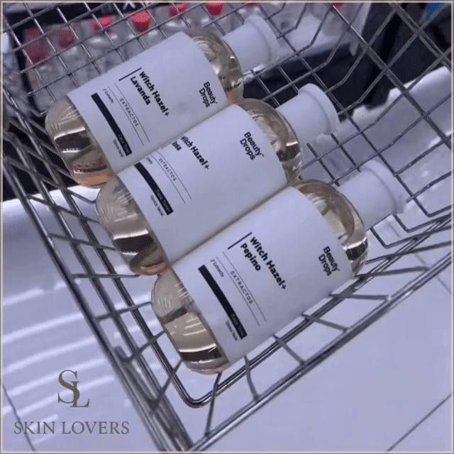 Facial Toner with Witch Hazel and Cucumber Extract -  Beauty Drops