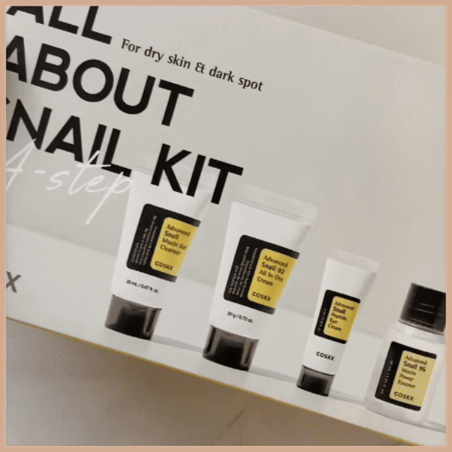 -COSRX- ALL ABOUT SNAIL KIT - FOR DRY SKIN & DARK SPOT