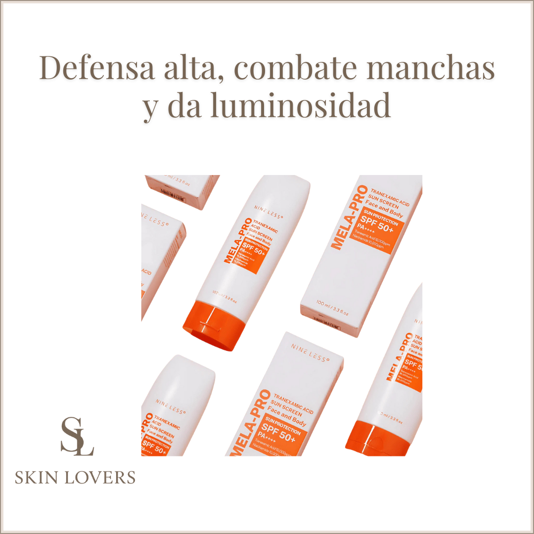 MELA- PRO TRANEXAMIC ACID SUN SCREEN 100 ML- NINE LESS