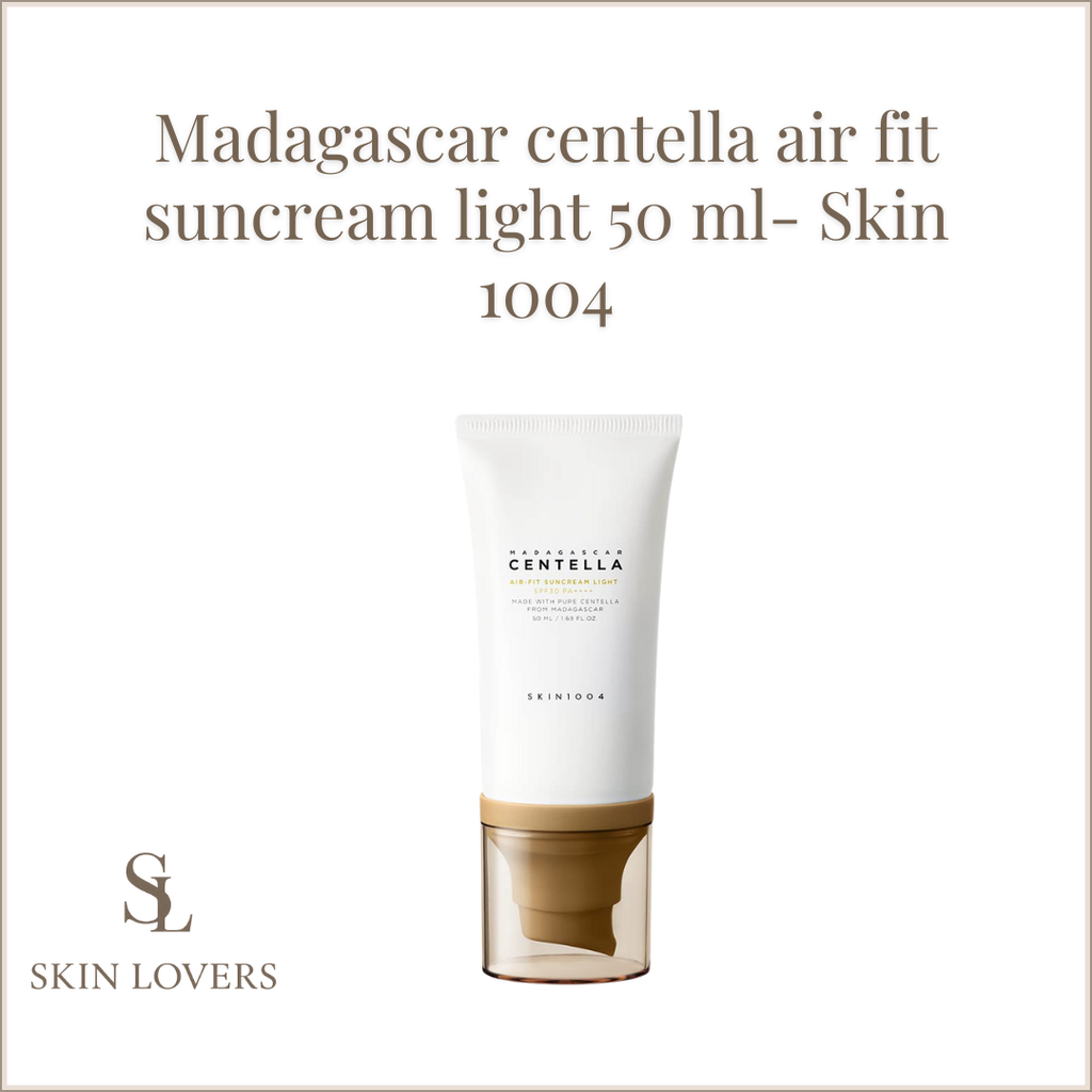 MADAGASCAR CENTELLA AIR- FIT SUNCREEN LIGHT 50 ML SPF 30- SKIN 1004