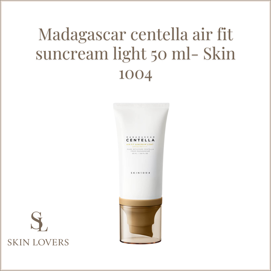 MADAGASCAR CENTELLA AIR- FIT SUNCREEN LIGHT 50 ML SPF 30- SKIN 1004