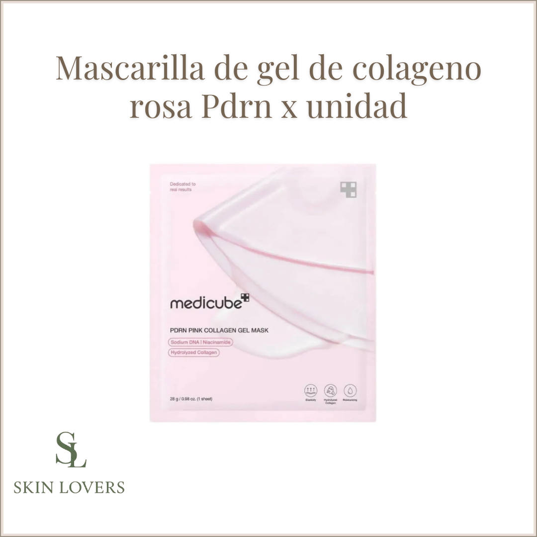 KIT PDRN GLOW (Dispositivo 6-en-1 LED y Microcorriente-PDRN Pink Peptide Serum 30ml-PDRN Pink Collagen Gel Mask-Lip Sleeping Mask EX Berry 20 gr)