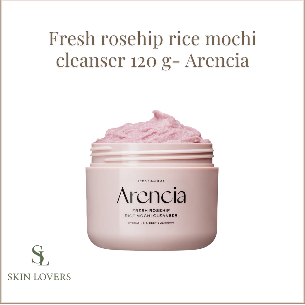 FRESH ROSEHIP RICE MOCHI CLEANSER 120G - ARENCIA