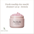 FRESH ROSEHIP RICE MOCHI CLEANSER 120G - ARENCIA