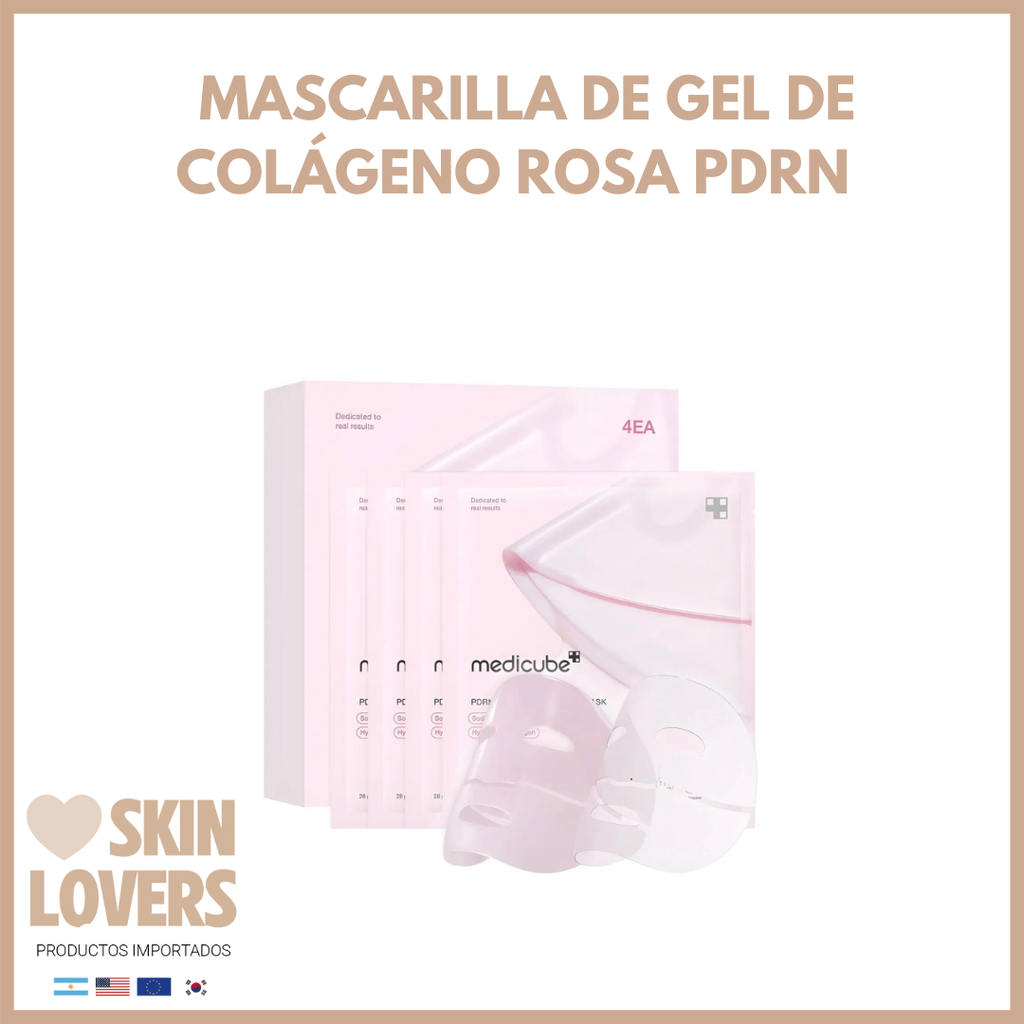 PDRN PINK COLLAGEN GEL MASK  (X UNIDAD O POR CAJA CERRADA DE 4 UNIDADES) - MEDICUBE