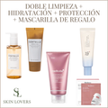KIT HIDRATACIÓN VERANO: DOBLE LIMPIEZA + HIDRATACIÓN + PROTECCIÓN + MASCARILLA DE REGALO