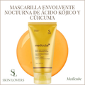 KOJIC ACID TURMERIC NIGHT WRAPPING MASK (KOJIC ACID, VITAMIN C & RETINOL) 75ML -MEDICUBE